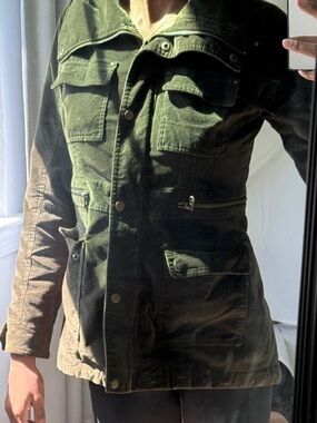 Women's Dark Olive Utility Field Jacket